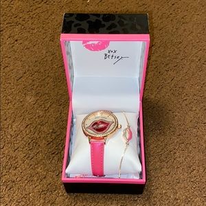 Betsey Johnson Watch & Bracelet
